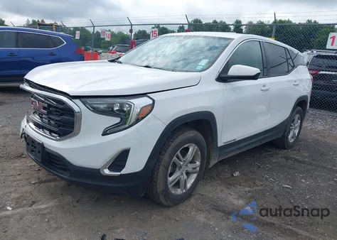 2018 GMC Terrain Sle из США, поврежденный, VIN 3GKALMEV3JL244810